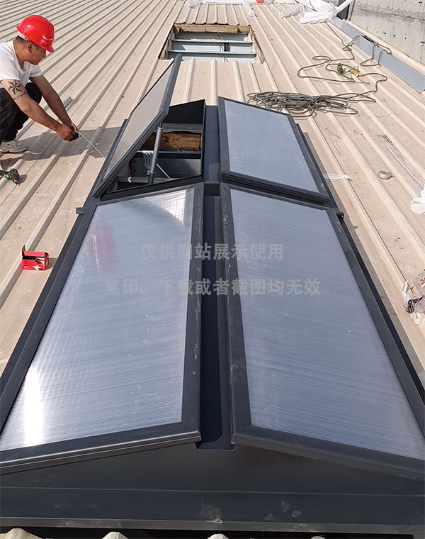 兰州王老吉生产车间安定排烟天窗