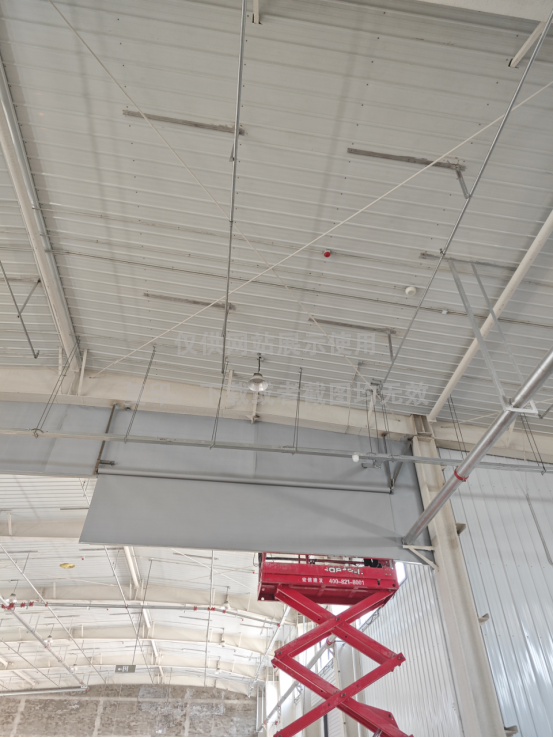 临洮县蔬菜厂房安定挡烟垂壁