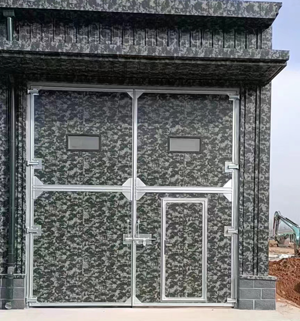 安定工业平开门