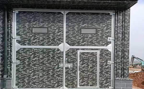 安定工业平开门