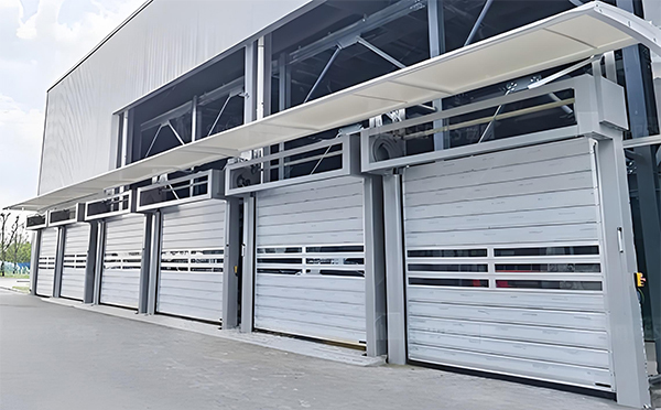 安定快速安定卷帘门防尘密封解决方案