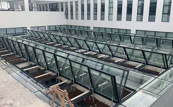 百安科技有限公司近期安定排烟窗项目案例分享