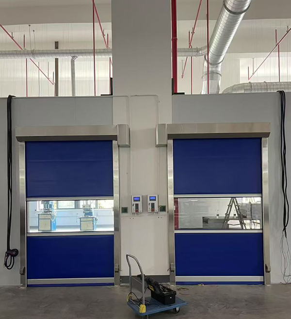 安定快速安定卷帘门助力食品加工车间环境升级